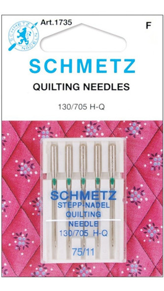 5 Agujas Schmetz Pespunte Size 75/11 0