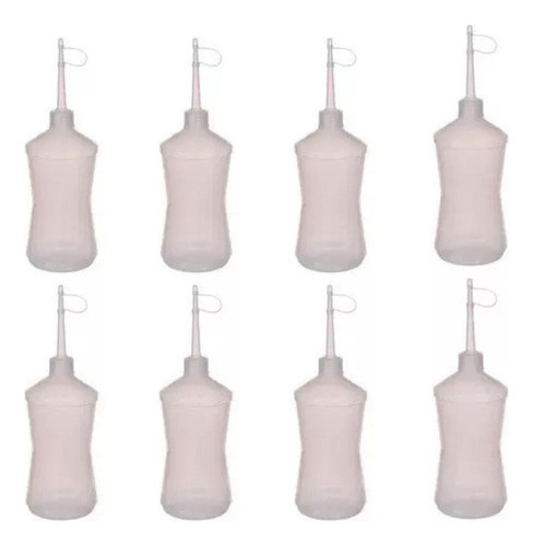 Almotolia Bico Reto Aplicador 500ml Kit C/ 5 Peças 0