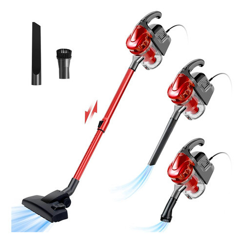 Aspiradora Con Cable Efusvac, Succión Potente De 17kpa Con M 0