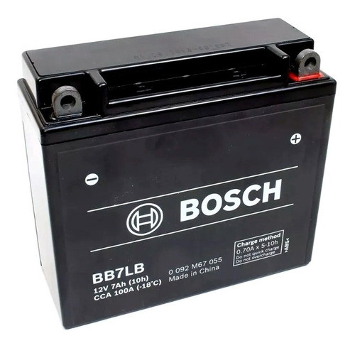Bateria Gel Agm Bosch Bb7lb Corven Triax 150 200 Y 250 0
