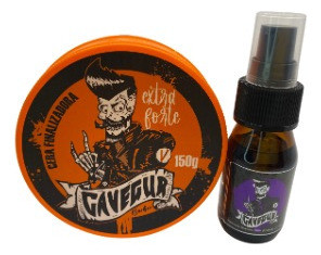 Combo 01 Óleo Para Barba E 01 Pomada Capilar Cavegur 150gr. 0