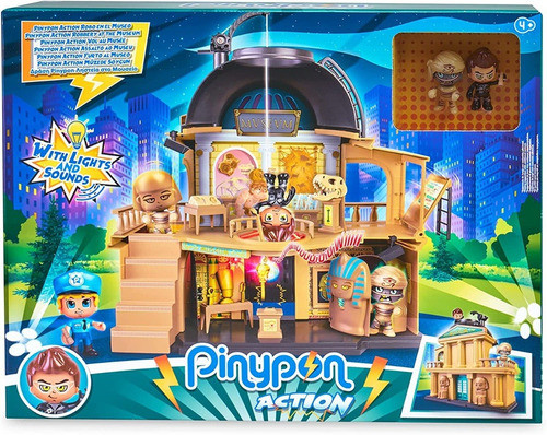 Pinypon Action Robo En El Museo Con Luz Y Sonido Orig Lelab 1