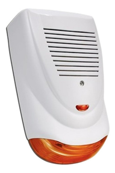 Sirena Exterior Garnet Piezoelectrica Con Flash Garnet 0