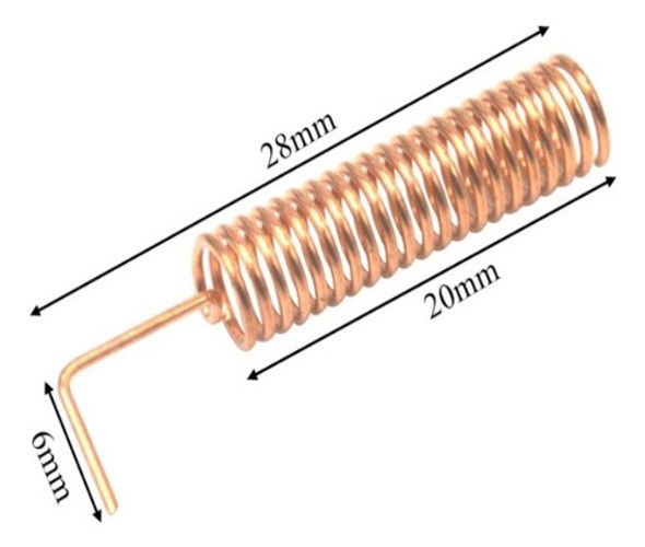 Antena Rf 433mhz 433 Mhz Control Remoto Arduino 1