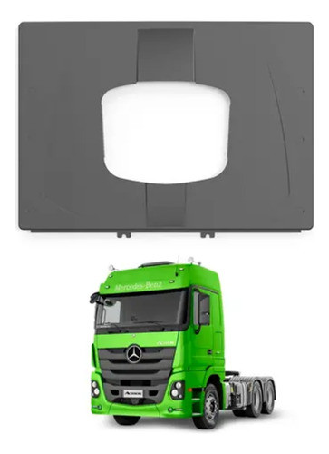 Moldura Painel Climatizador Mb Actros Teto Alto Atego Axor 0