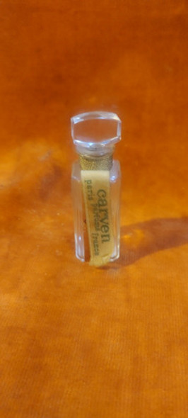 Frasco De Perfume Antiguo Carven 7,5cm 0