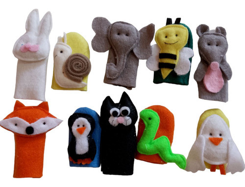 Títeres De Dedos Por 35 Unidades 0