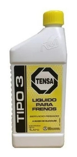 Liquido Freno 1 Lts Dot3 Tensa Tipo 3 Tensa 0