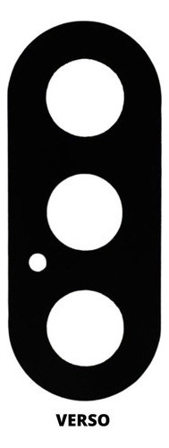 Lente Vidro Da Câmera Traseira Compatível iPhone XS Max 1