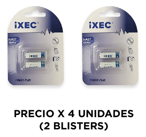 Pila Alcalina A23 12v, Power Plus Ixec - Ix9907 0