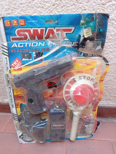 Juguete Set Policia Swat Action Force 0