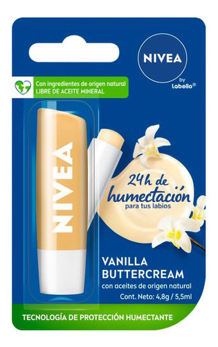 Pack Protector Labial Nivea By Labello Vainilla Shine 1