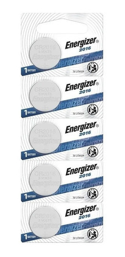 Pilas Boton Cr2016 Energizer Litio 2016 X 100 Unidades 0