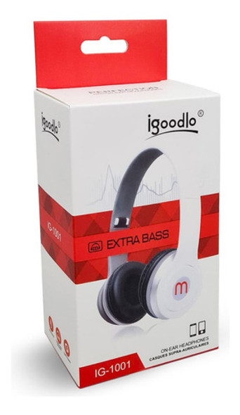 Vincha Auricular Con Cable Igoodlo Ig-1001 0