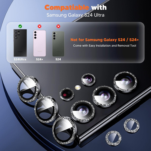Protector Lente De Camara Para Samsung Galaxy S24 Ultra - C 1