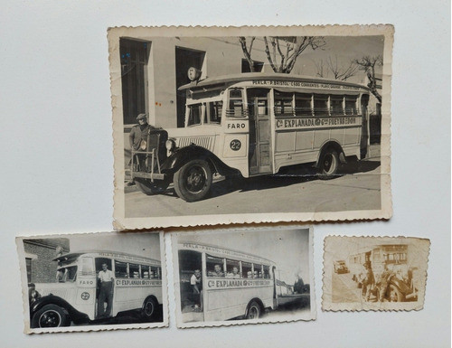 Foto Colectivo Lote De 4 Antigua Mar Del Plata 0