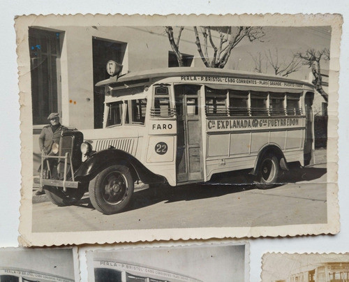 Foto Colectivo Lote De 4 Antigua Mar Del Plata 1