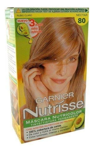 Tinta Garnier Nutrisse Colorissimo N°80 0