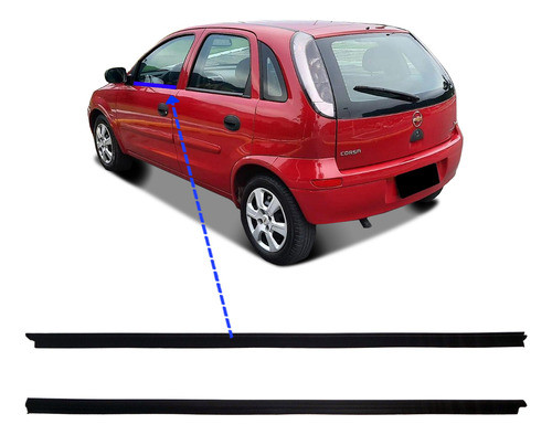 Pestana Externa Diant Esq Corsa Hatch 4 Portas 2002 A 2012 0