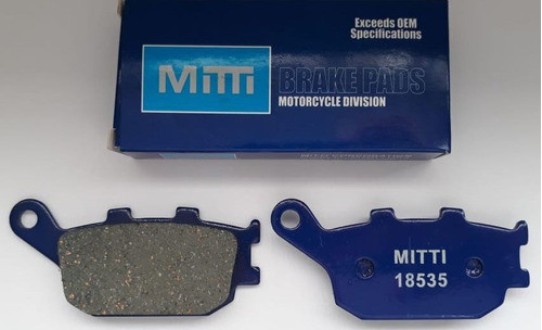Pastilha De Freio Traseira Yamaha Xj6 600 Ano 2015 2016 2017 1