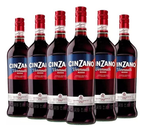 Cinzano Rosso Aperitivo Vermouth X12u 1000ml - Vinariam 0