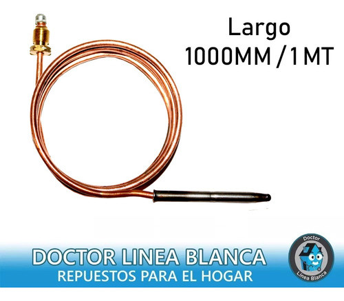 Termocupla Para Termotanque Rheen S/americana 11-32 1000mm 1