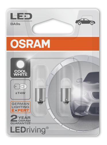 Lampara Led 12v. 0.5w Ba9s Juego Osram 0