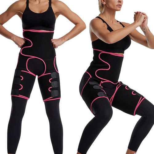 Cinta Modeladora 3 Em 1 Abdominal Coxas Bumbum Quadril 1