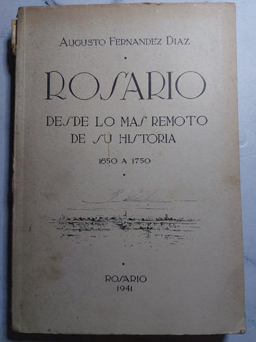 Rosario. Augusto Fernandez Diaz. Ian1528 0