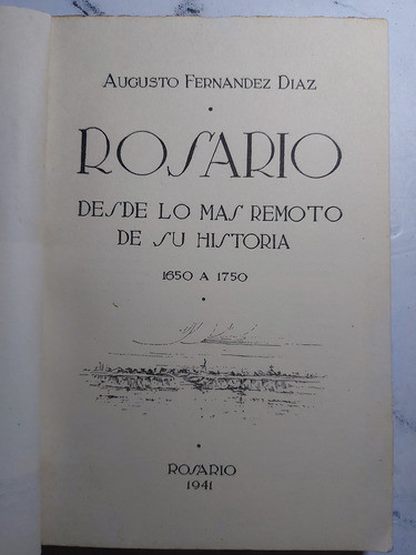 Rosario. Augusto Fernandez Diaz. Ian1528 1