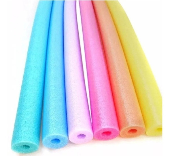 Combo 10 Flutuador Espaguete De Piscina Com Furo 1,65m X 5cm 0