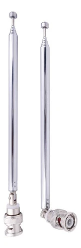 Fancasee - Antena De Radio Bnc Con Conector Macho Bnc (2 Uni 0