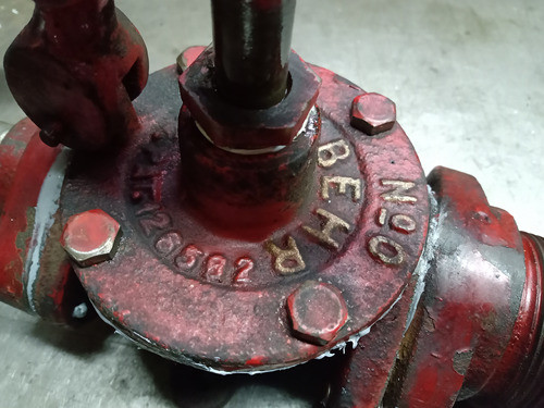 Antigua Bomba Manual Trasvase Aceite 200 Lts Behr Leer Bien 1