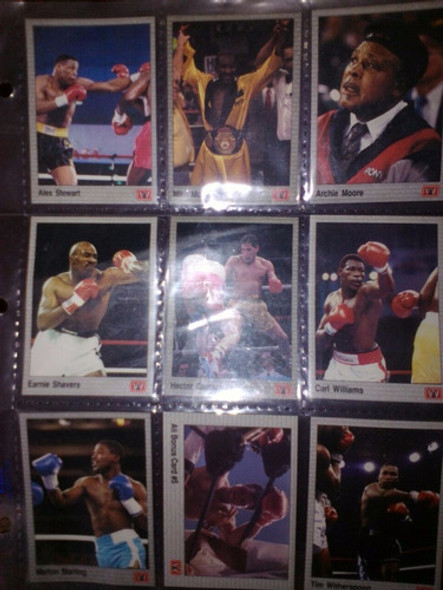 Tarjetas De Coleccion Boxeo Box Mohamed Ali Arguello Hagler 0