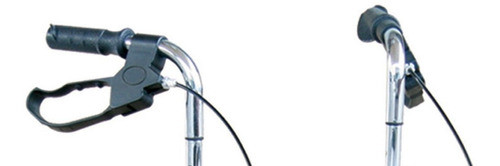 Andador Ortopedico Plegable 3 Ruedas Regulable Frenos Bolso 1