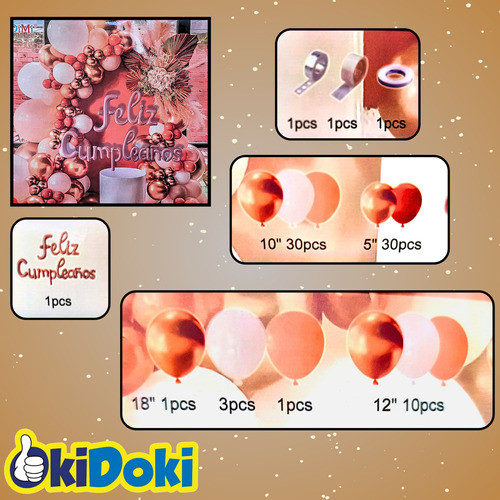 Set De Decoración Para Cumpleaños_okidoki 1