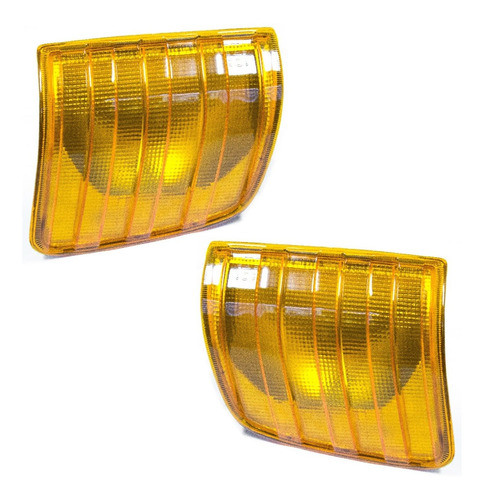 Kit 2 Faros De Giro P/mercedes Benz 1215 Fitam Ld Y Li Ambar 0