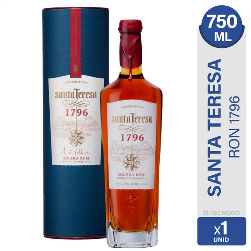 Ron Santa Teresa 1796 Ron De Solera Estuche Origen Venezuela 0