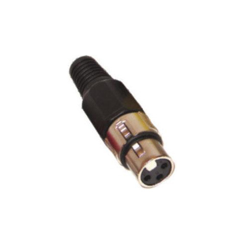 Ficha Canon 3 Patas Ja-140/n Xlr Hembra Musicapilar 0