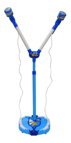 Micrófono Karaoke Infantil De Pie Doble Con Melodías 1