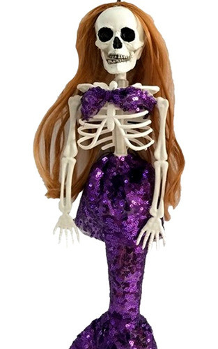 Colgante Sirena Esqueleto Decoracion Halloween 1