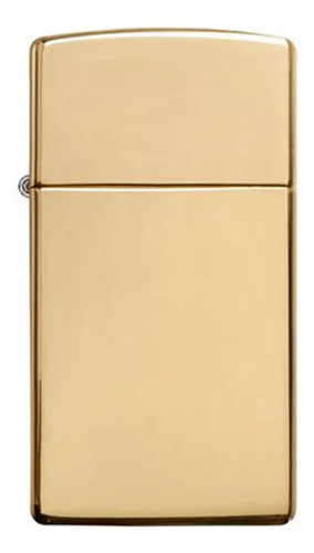 Encendedor Zippo Slim Brass Wo/s B + Estuche Eeuu Original 0