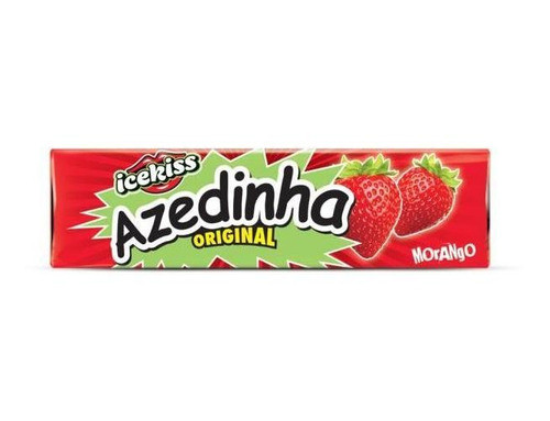 Bala Drops  Icekiss Azedinha Morango 29g C/12 Unidades 1