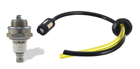 Mangueira + Plug + Filtro Gasolina + Vela Roçadeira Toyama 0