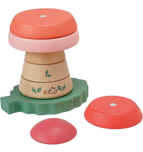 Manhattan Toy Folklore Fun-gi Magnetic Wooden Toadstool Shap 1
