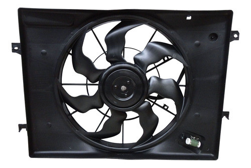 Ventoinha Com Defletor Radiador Hyundai Tucson De 05 Á 2010 1