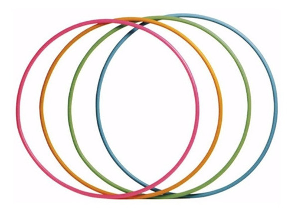 Aros De Gimnasia Rítmica Hula Hula 50cm 10 Unidades Green 1