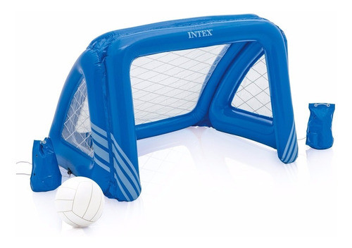 Arco Futbol Intex Inflable Incluye Pelota Jardin Agua Pileta 0