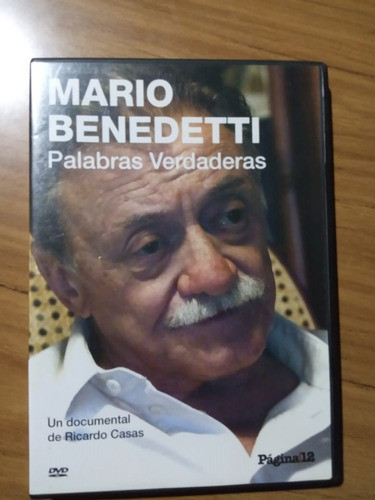 Palabras Verdaderas, Mario Benedetti. Dvd 0