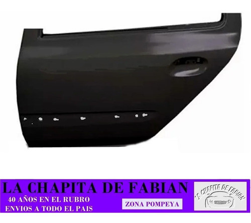 Panel De Puerta Trasero Clio Ii  2003 / 2012 0